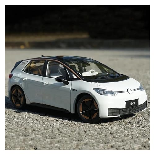 YCNXEB Miniatur Modelle 1 18 Druckguss-Automodell Für ID.3 SUV ID3 Legierungssimulation Auto Fahrzeug Ornament Display Originalgetreue Nachbildung(White) von YCNXEB