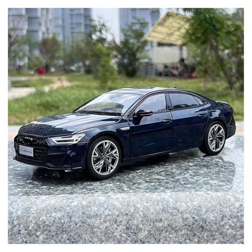 YCNXEB Miniatur Modelle 1 18 Druckguss-Legierung Automodell Für A7L Limousine Simulation Mini Fahrzeug Geschenksammlung Für Erwachsene Originalgetreue Nachbildung(Blau) von YCNXEB