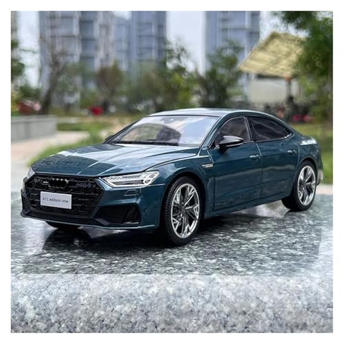 YCNXEB Miniatur Modelle 1 18 Druckguss-Legierung Automodell Für A7L Limousine Simulation Mini Fahrzeug Geschenksammlung Für Erwachsene Originalgetreue Nachbildung(Grün) von YCNXEB