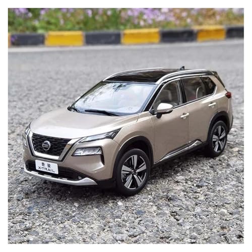 YCNXEB Miniatur Modelle 1 18 Druckgussmodell Für 2021 Dongfeng Qijun SUV Legierung Druckgussauto Modellsammlung Ausstellungsauto Originalgetreue Nachbildung(Brown) von YCNXEB