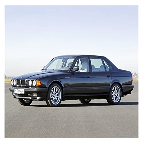 YCNXEB Miniatur Modelle 1 18 Für 730i (E32) 1986 Voll Geöffnetes Weiß/schwarzes Modellauto-Geschenkdisplay Für Erwachsene Originalgetreue Nachbildung von YCNXEB