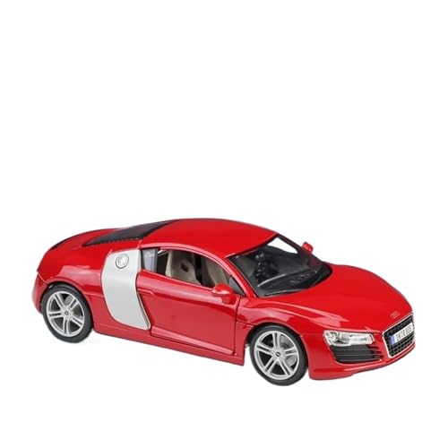 YCNXEB Miniatur Modelle 1 18 Für Audi R8 GT B240 Legierung Modell Auto Statische Metall Modell Fahrzeuge Spielzeug Sammlung Dekoration Originalgetreue Nachbildung(Rot) von YCNXEB