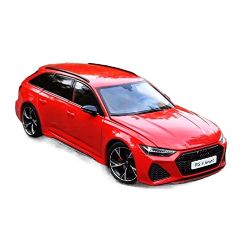 YCNXEB Miniatur Modelle 1 18 Für Audi RS6 C8 Topfwagen Legierung Druckguss Modellsammlung Spielzeugauto Kindergeschenk Originalgetreue Nachbildung(C) von YCNXEB