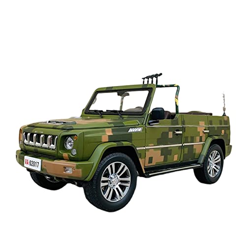 YCNXEB Miniatur Modelle 1 18 Für BAIC BJ80C Parade Vehicle Legierung Druckguss Statisches Modellauto Handwerk Sammlung Geschenk Originalgetreue Nachbildung von YCNXEB