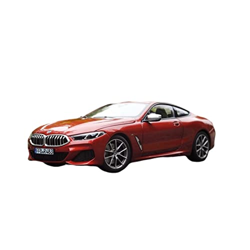 YCNXEB Miniatur Modelle 1 18 Für BMW 850i Rote Autolegierung Druckguss Modellauto Dekoration Sammlung Display Geschenk Originalgetreue Nachbildung von YCNXEB