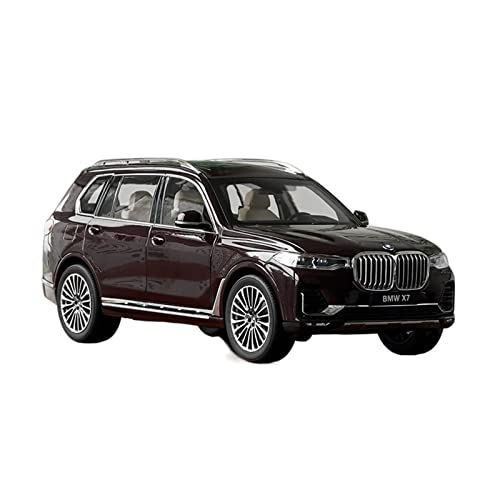 YCNXEB Miniatur Modelle 1 18 Für BMW X7 Dunkelrot SUV Legierung Druckguss Statische Modellauto Handwerk Sammlung Mode Geschenk Originalgetreue Nachbildung von YCNXEB