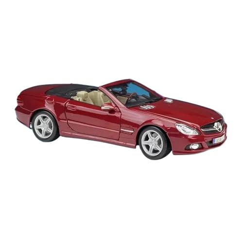 YCNXEB Miniatur Modelle 1 18 Für Benz CLK-GTR Straßenversion SL63 AMG 1955 300S 1967 280SE SL550 Automodell Aus Druckgusslegierung Originalgetreue Nachbildung(Red A) von YCNXEB