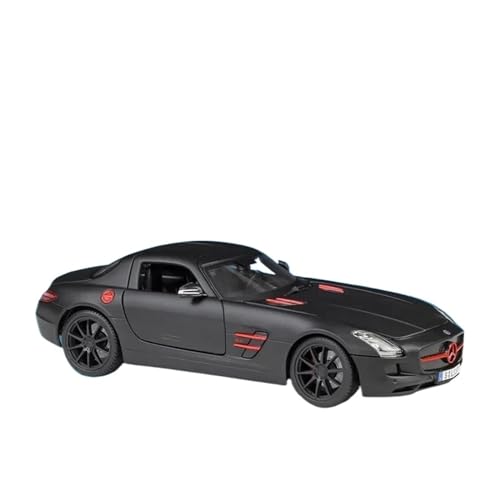 YCNXEB Miniatur Modelle 1 18 Für Benz SLS AMG Sportwagen, Druckguss-Simulation, Metalllegierung, Automodell, Fertige Hobby-Sammlung, Ornament Originalgetreue Nachbildung von YCNXEB