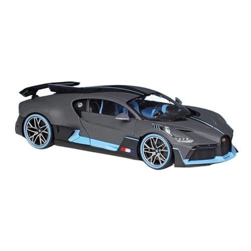 YCNXEB Miniatur Modelle 1 18 Für Bugatti Divo Legierung Sportwagen Modell Diecast Metall Spielzeug Fahrzeuge Auto Modell Dekoration Ornamente Modell Originalgetreue Nachbildung(Gray) von YCNXEB