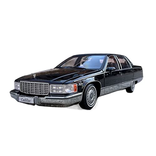 YCNXEB Miniatur Modelle 1 18 Für Cadillac Black Alloy Die Casting Static Model Car Collection Display Männer Originalgetreue Nachbildung von YCNXEB