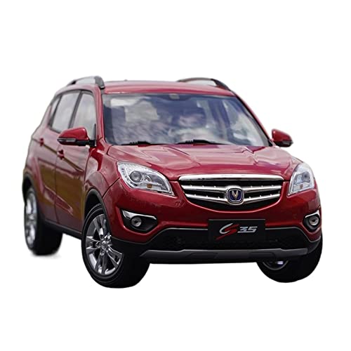 YCNXEB Miniatur Modelle 1 18 Für Chang An Cs35 Rot Metall Druckguss Legierung Simulation Auto Modell Handwerk Dekoration Sammlung Originalgetreue Nachbildung von YCNXEB