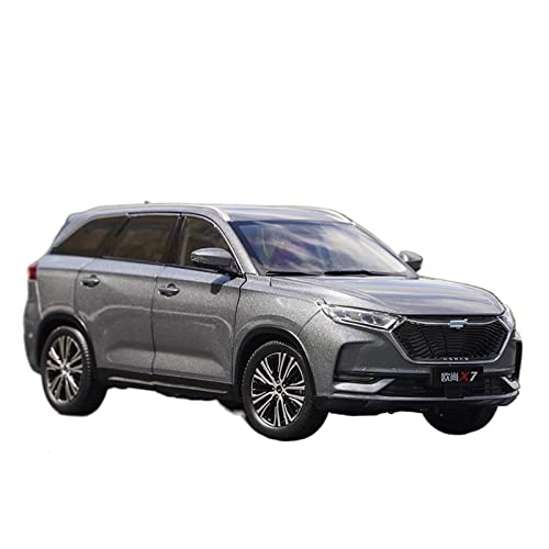 YCNXEB Miniatur Modelle 1 18 Für Changan Auchan X7 Plus Metalldruckguss Maßstab Simulation Automodell Spielzeug Geschenk Indoor Display Originalgetreue Nachbildung(E) von YCNXEB