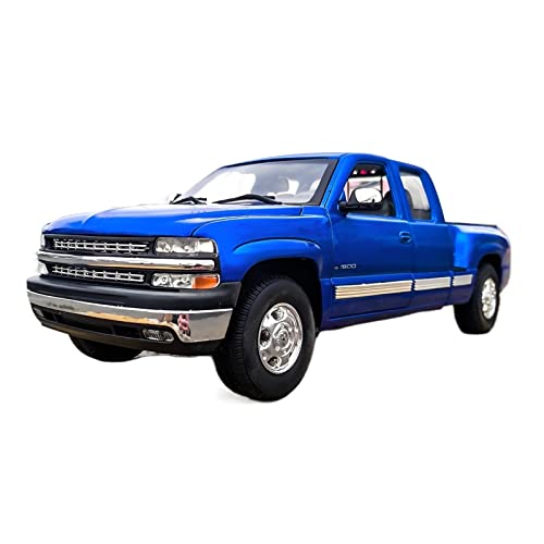 YCNXEB Miniatur Modelle 1 18 Für Chevrolet Z71 Pickup Legierung Auto Druckguss Spielzeug Modell Geschenk Sammlung Souvenir Erwachsene Display Originalgetreue Nachbildung(A) von YCNXEB