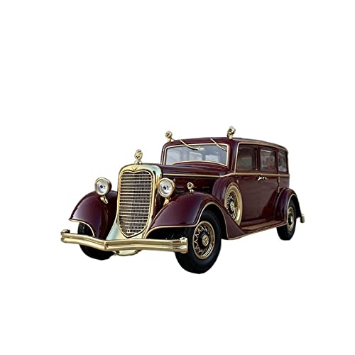 YCNXEB Miniatur Modelle 1 18 Für Den Letzten Kaiser Oldtimer Rote Legierung Druckguss Statisches Modellauto Handwerk Sammlung Geschenk Originalgetreue Nachbildung YCNXEB Miniatur Modelle 1 18 Für Den Letzten Kaiser Oldtimer Rote Legierung Druckguss Statisches Modellauto Handwerk Sammlung Geschenk Originalgetreue Nachbildung von YCNXEB