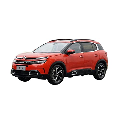 YCNXEB Miniatur Modelle 1 18 Für Dongfeng Citroen Tianyi C5 Zink Simulation Sammler 6-Türer Automodell Für Erwachsenes Geschenk Originalgetreue Nachbildung(Rot) von YCNXEB