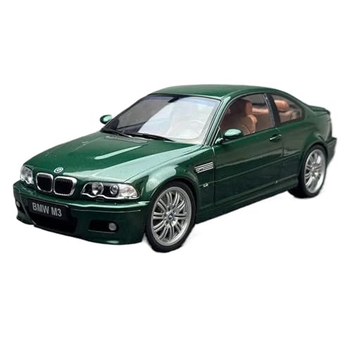 YCNXEB Miniatur Modelle 1 18 Für E46 Coupe 2000 Legierung Auto Diecast Metall Klassische Fahrzeuge Modell Simulation Sammlung Spielzeug Dekoration Originalgetreue Nachbildung von YCNXEB