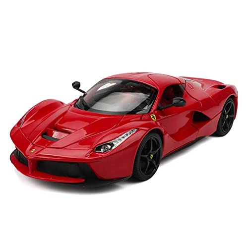 YCNXEB Miniatur Modelle 1 18 Für Ferrari LaFerrari Alloy Super Sports Car Modell Diecast Vehicle Simulation Collection Geschenkanzeige Originalgetreue Nachbildung von YCNXEB