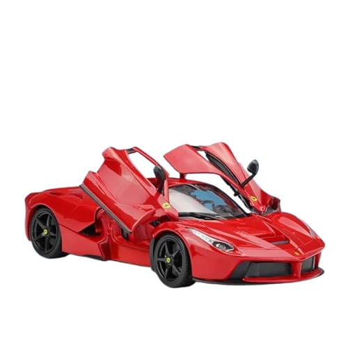 YCNXEB Miniatur Modelle 1 18 Für Ferrari LaFerrari Legierung Modell Auto Statische Metall Modell Fahrzeuge Spielzeug Sammlung Dekoration Originalgetreue Nachbildung(Rot) von YCNXEB