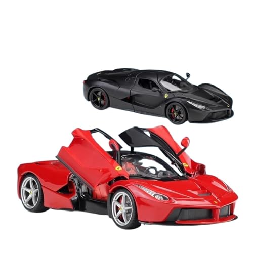 YCNXEB Miniatur Modelle 1 18 Für Ferrari LaFerrari Speciale SPOR Legierungsspielzeugauto Mit Rückziehfunktion Sammlerstück Und Dekoratives Modellspielzeug Originalgetreue Nachbildung(Rot) von YCNXEB