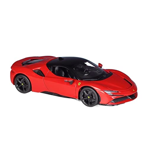 YCNXEB Miniatur Modelle 1 18 Für Ferrari Laferrari Red Diecast Alloy Simulation Car Model Souvenir Collection Ornaments Originalgetreue Nachbildung(A) von YCNXEB
