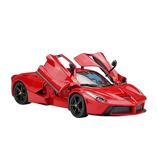 YCNXEB Miniatur Modelle 1 18 Für Ferrari Laferrari Red Diecast Alloy Simulation Car Model Souvenir Collection Ornaments Originalgetreue Nachbildung(G) von YCNXEB
