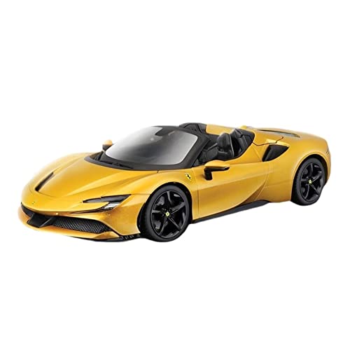 YCNXEB Miniatur Modelle 1 18 Für Ferrari SF90 Gold Cabrio Legierung Druckguss Statisches Modellauto Handwerk Sammlung Geschenk Originalgetreue Nachbildung YCNXEB Miniatur Modelle 1 18 Für Ferrari SF90 Gold Cabrio Legierung Druckguss Statisches Modellauto Handwerk Sammlung Geschenk Originalgetreue Nachbildung von YCNXEB