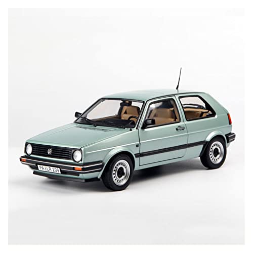 YCNXEB Miniatur Modelle 1 18 Für Golf Alloy Automodell Metall 1987 Oldtimer Für Erwachsene Sammlung Geschenk Sammlerstück Originalgetreue Nachbildung von YCNXEB
