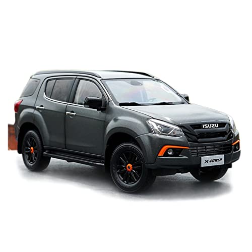 YCNXEB Miniatur Modelle 1 18 Für Isuzu MU-X Druckguss Geländewagen Legierung Auto Metall Auto Erwachsene Geschenkanzeige Originalgetreue Nachbildung von YCNXEB