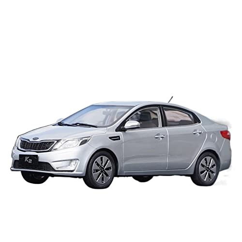YCNXEB Miniatur Modelle 1 18 Für Kia K2 Druckguss Metall Skala Simulation Auto Modell Spielzeug Geschenk Indoor Display Originalgetreue Nachbildung(A) von YCNXEB