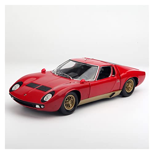 YCNXEB Miniatur Modelle 1 18 Für Lamborghini Miura SV Simulation Sportwagen Modell Legierung Diecast Fahrzeuge Adult Collection Display Nachbildung von YCNXEB