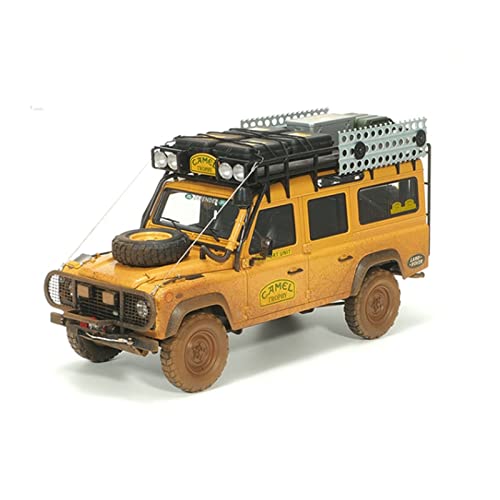 YCNXEB Miniatur Modelle 1 18 Für Land Rover Defender 110 Camel Cup Zink Simulation Collectible Car Model Für Erwachsenes Geschenk Originalgetreue Nachbildung YCNXEB Miniatur Modelle 1 18 Für Land Rover Defender 110 Camel Cup Zink Simulation Collectible Car Model Für Erwachsenes Geschenk Originalgetreue Nachbildung von YCNXEB