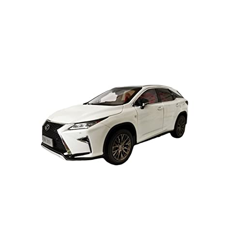 YCNXEB Miniatur Modelle 1 18 Für Lexus RX RX200 Geländewagen Simulation Legierung Modellauto Geschenk Geburtstagsgeschenk Metall Display Weiß Originalgetreue Nachbildung von YCNXEB