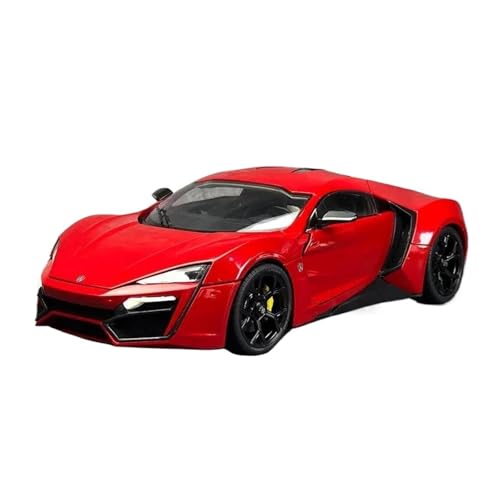 YCNXEB Miniatur Modelle 1 18 Für Lykan Hypersport Legierung Sportwagen Diecast Metall Rennwagen Fahrzeuge Modell Simulation Spielzeug Dekoration Originalgetreue Nachbildung von YCNXEB