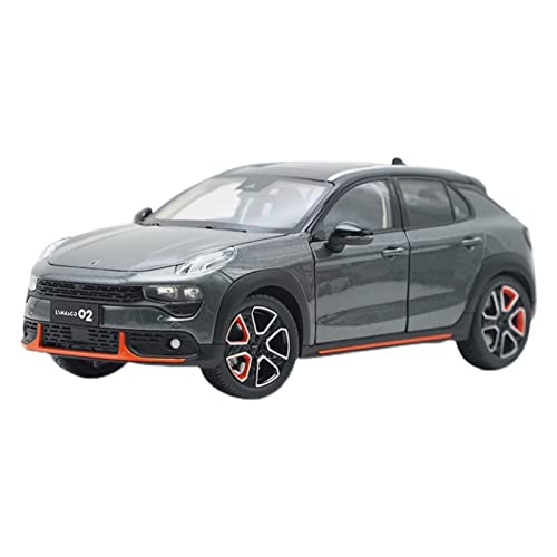 YCNXEB Miniatur Modelle 1 18 Für Lynk & Co 02 Titanlegierung Druckguss Modellauto Dekoration Sammlung Display Geschenk Originalgetreue Nachbildung von YCNXEB