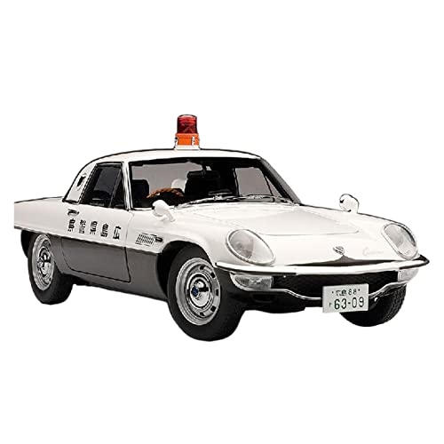 YCNXEB Miniatur Modelle 1 18 Für Mazda 3000 Polizeiauto Klassische Legierung Simulation Auto Modell Erwachsene Urlaub Geschenk Souvenirs Originalgetreue Nachbildung von YCNXEB