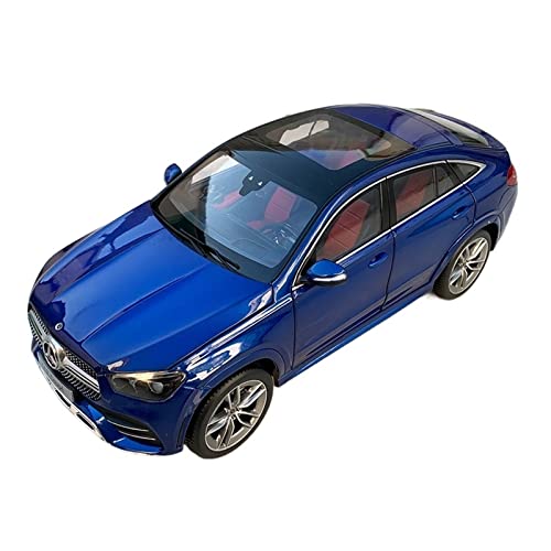 YCNXEB Miniatur Modelle 1 18 Für Mercedes-Benz 2019 GLE Coupé Blaue Legierung Druckguss Statische Modellauto-Handwerkssammlung Originalgetreue Nachbildung von YCNXEB