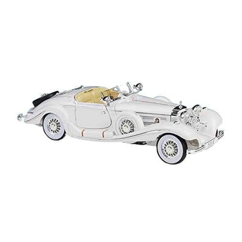 YCNXEB Miniatur Modelle 1 18 Für Mercedes-Benz 500K Blcak Oldtimer Simulation Legierung Auto Modell Sammlung Dekoration Geschenke Spielzeug Originalgetreue Nachbildung(A) von YCNXEB