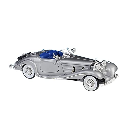 YCNXEB Miniatur Modelle 1 18 Für Mercedes-Benz 500K Blcak Oldtimer Simulation Legierung Auto Modell Sammlung Dekoration Geschenke Spielzeug Originalgetreue Nachbildung(C) von YCNXEB