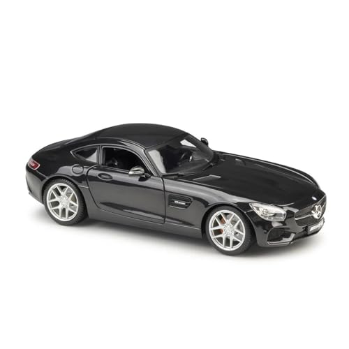 YCNXEB Miniatur Modelle 1 18 Für Mercedes Benz AMG GT Sportwagen Druckgussauto Metalllegierung Modellauto Spielzeugsammlung Dekorativ Originalgetreue Nachbildung(Schwarz) von YCNXEB