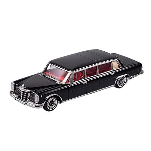 YCNXEB Miniatur Modelle 1 18 Für Mercedes Pullman Schwarz Legierung Druckguss Statische Modellauto Sammlung Männer Originalgetreue Nachbildung von YCNXEB