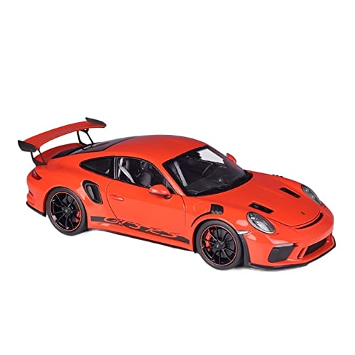 YCNXEB Miniatur Modelle 1 18 Für Porsche 911 Gt3 Rs Sport Legierung Automodell Spielzeug Sammlung Geschenk Display Erwachsene Statische Originalgetreue Nachbildung(A) von YCNXEB