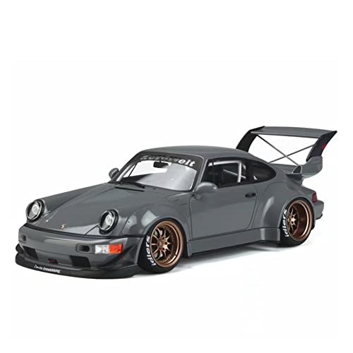 YCNXEB Miniatur Modelle 1 18 Für Porsche 911 Modifizierte 964 RWB Body KIT Akiba Simulation Legierung Automodellsammlung Nachbildung von YCNXEB