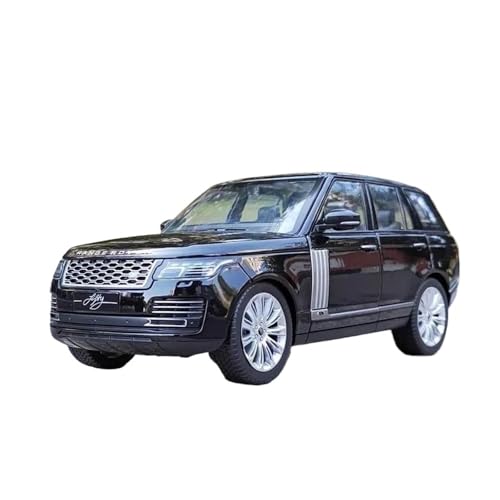 YCNXEB Miniatur Modelle 1 18 Für Range Rover Sport Legierung Auto Modell Diecast Spielzeug Geländewagen Modell Simulation Sound Und Licht Originalgetreue Nachbildung(Schwarz) von YCNXEB