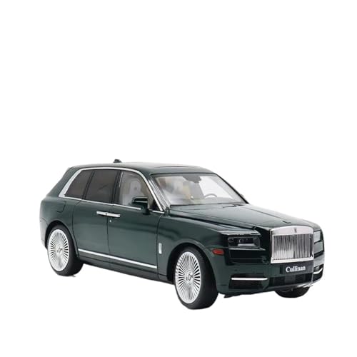 YCNXEB Miniatur Modelle 1 18 Für Rolls-Royce Cullinan In Limitierter Auflage, Legierungs-Druckwellen-Miniaturmodell, Dekoration Für Erwachsene Originalgetreue Nachbildung(Grün) von YCNXEB