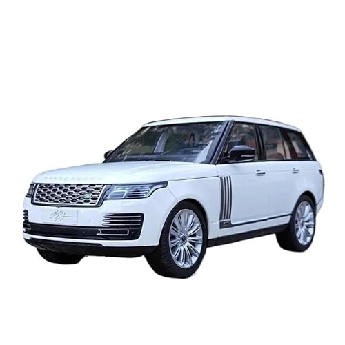 YCNXEB Miniatur Modelle 1 18 Für Sondereditionen Rover Sports Alloy Diecast Metal Toy Vehicle Car Model Simulation Sound and Light Originalgetreue Nachbildung(White) von YCNXEB