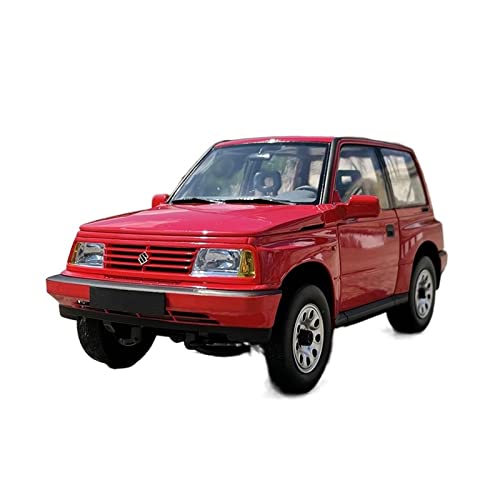 YCNXEB Miniatur Modelle 1 18 Für Suzuki Vitara Rote Legierung Druckguss Statische Modellauto Handwerk Sammlung Display Männer Geschenk Originalgetreue Nachbildung(Left Rudder) von YCNXEB