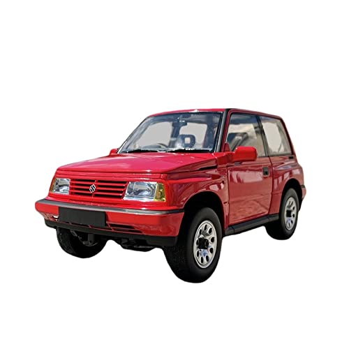 YCNXEB Miniatur Modelle 1 18 Für Suzuki Vitara Rote Legierung Druckguss Statische Modellauto Handwerk Sammlung Display Männer Geschenk Originalgetreue Nachbildung(Right Rudder) von YCNXEB