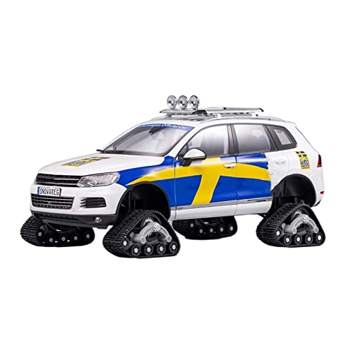 YCNXEB Miniatur Modelle 1 18 Für Touareg Schneepflug – Sammlermodell Aus Legierung Offroad-Enthusiasten Statisches Spielzeug Auto-Hobby-Display Originalgetreue Nachbildung(A) von YCNXEB