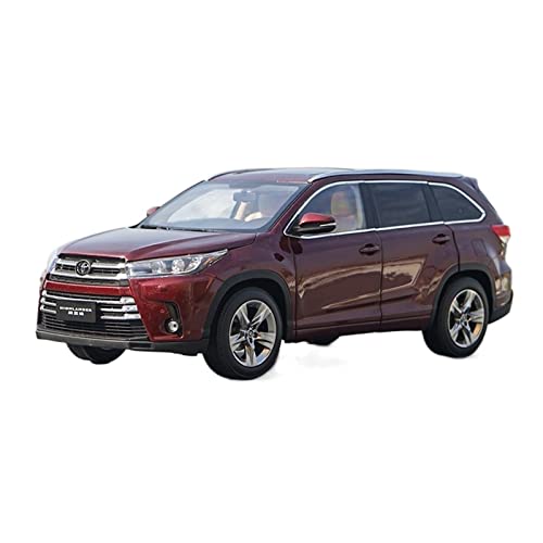 YCNXEB Miniatur Modelle 1 18 Für Toyota Highlander Legierung Druckguss Smaragd Diamant Rot Modellauto Sammlung Display Nachbildung YCNXEB Miniatur Modelle 1 18 Für Toyota Highlander Legierung Druckguss Smaragd Diamant Rot Modellauto Sammlung Display Nachbildung von YCNXEB