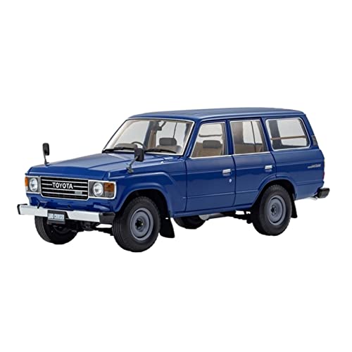 YCNXEB Miniatur Modelle 1 18 Für Toyota Land Land Cruiser Simulation Legierung Automodell Sammlung Ornamente Geschenk Nachbildung(Blau) von YCNXEB